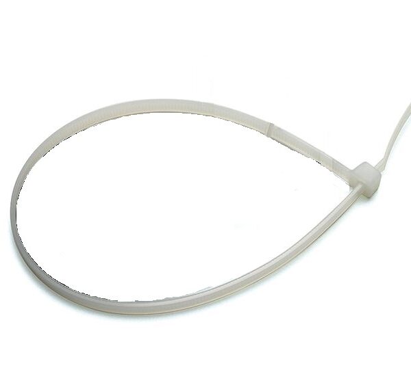 CABLE TIES 200 X 7.6 WHITE NT 0200-76