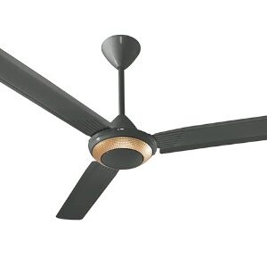 TRONIC CEILING FAN 56 INCH BROWN WITH GOLDEN RING