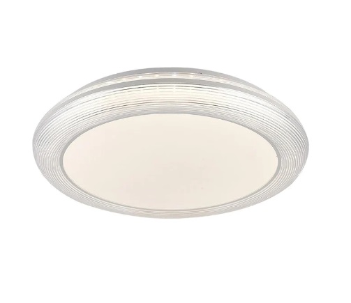 CEILING LAMP LED 2*24W 400MM TRANSPARENT KD 1911-WH