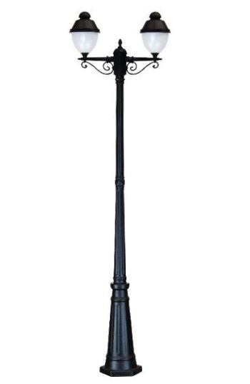 Tronic Gate Light Fitting Pole 2Way LL 503P-2000-02