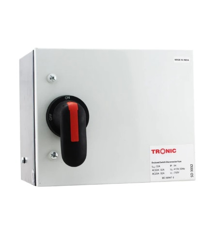 Tronic Main Switch Fused Rotary 32A SD 3032
