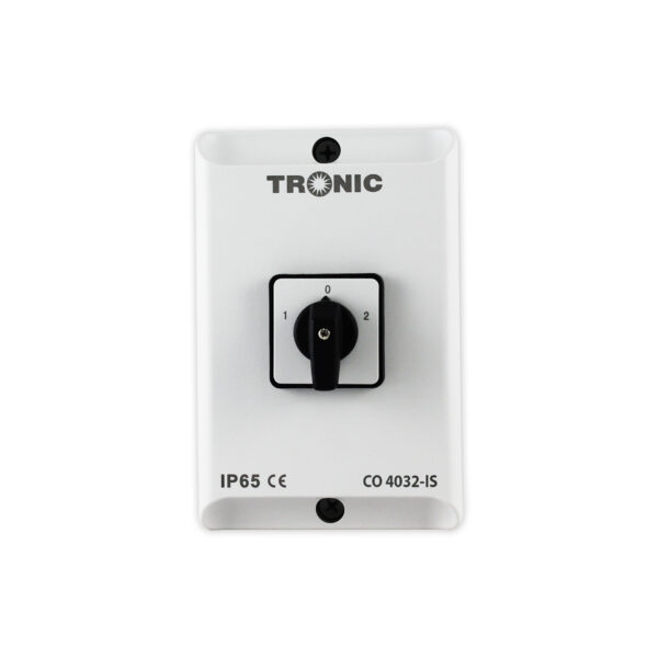 TRONIC CHANGEOVER SWITCH PVC 32A 4P CO 4032-IS