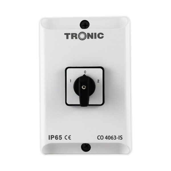 TRONIC CHANGEOVER SWITCH PVC 63A 4P CO 4063-IS
