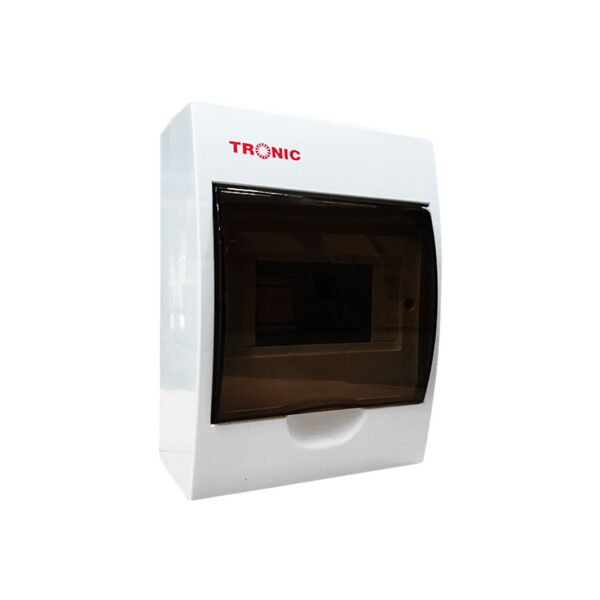 TRONIC MCB ENCLOSURE PVC EMPTY WITH 4 WAY WITH 6K ISOLATOR C