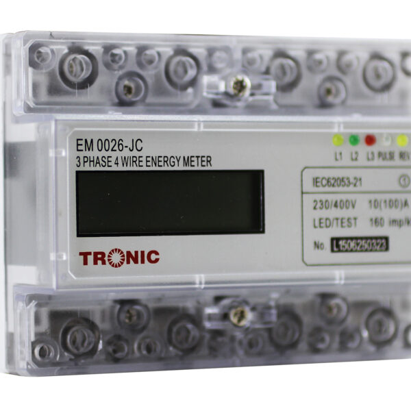 METER DIGITAL ELECTRONIC 3PHASE TRONIC EM 0026-JC