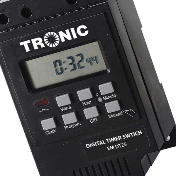 TRONIC DIGITAL TIMER SWITCH AC 220-240V 50HZ TIME RANGE:1M T