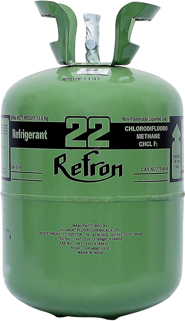 REFRIGERANT GAS R22 13.6 KGS REFRON