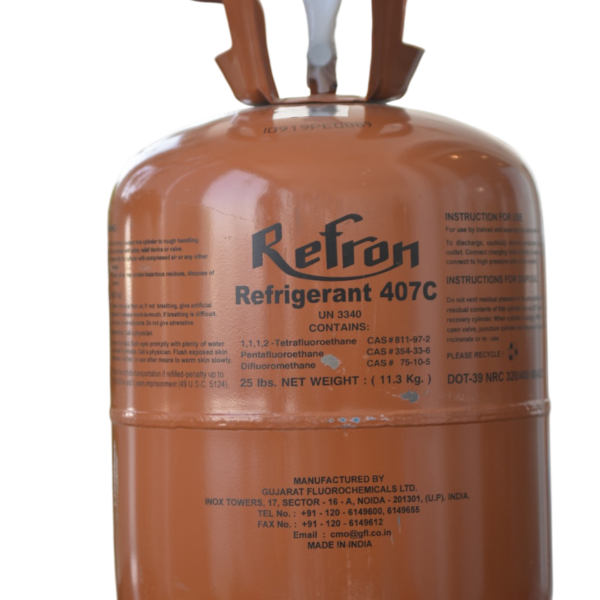 REFRIGERANT GAS R407C 11.3 KGS REFRON