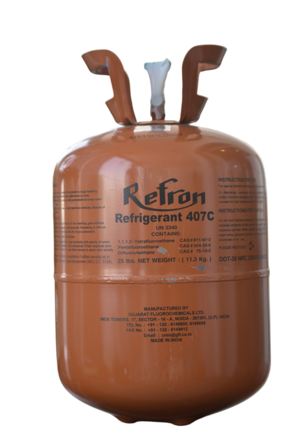 REFRIGERANT GAS R407C 11.3 KGS REFRON