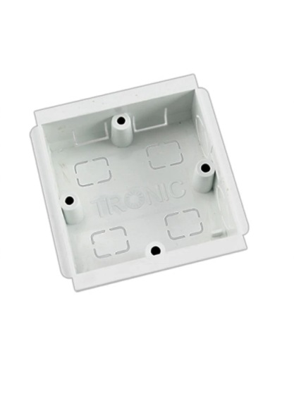 SINGLE PATTRESS BOX 3X3 FOR COMPARTMENT TRUNKING TRONIC – CM 1050-33