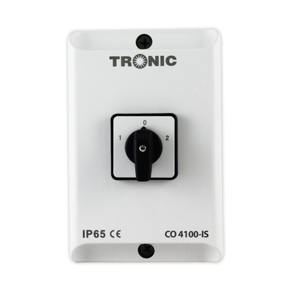 TRONIC CHANGEOVER SWITCH PVC 100A 4P CO 4100-IS