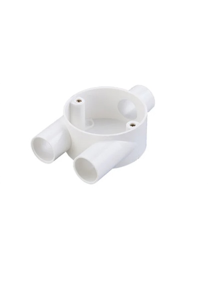 TRONIC PVC JUNCTION BOX – Y WAY 20MM – CP YWAY-20-WH