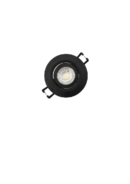 TRONIC DOWNLIGHT ROUND 3WLED DAYLIGHT BLACK EL SL03-BK-DL