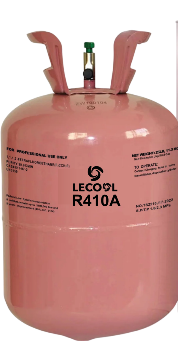 LECOOL REFRIGERANT GAS R410A 11.3 KGS - Image 2