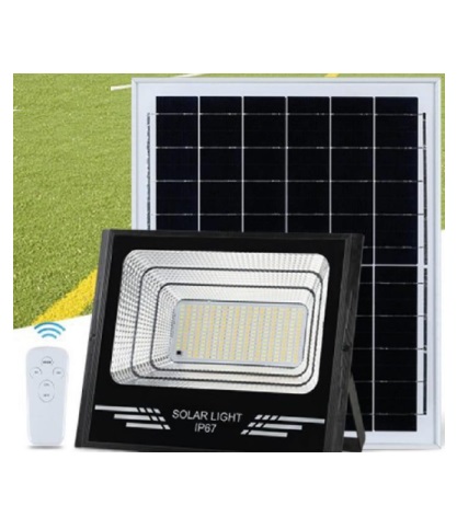 Solar Flood Light 50W with Solar Panel – U3-0427A50-02