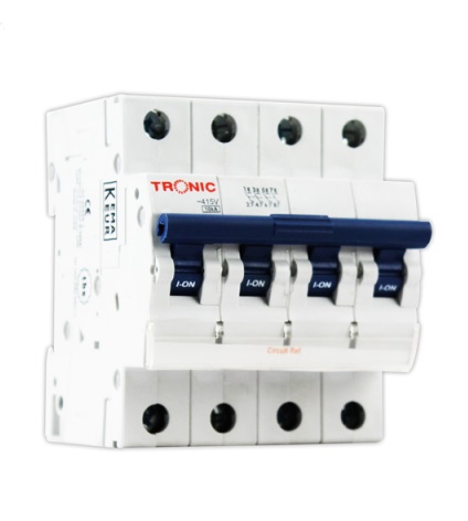 Tronic MCB 4 Poles 100A – MC40100-10K