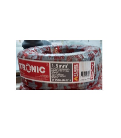 1.5mm Twin with Earth  – TRTKTWNE-SD-0015-GREY (Price per Roll/90 Meters)