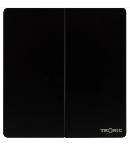 TRONIC 2G 2W SWITCH BLACK TS 5122-BK