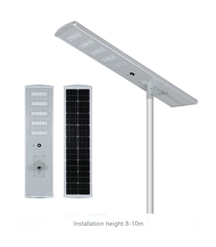 Solar Street Light with Remote 150W – U3-0418D150-01